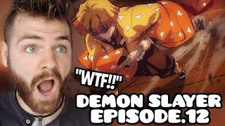 THERE ARE MORE DEMONS??!! | DEMON SLAYER - EPISODE 12 | New Anime Fan! | REACTION