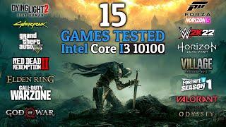 I3 10100 in 2022 | Intel Core i3 10th Gen | Test In 15 Games