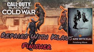 Repairs With Klaus Finishing Move (KLAUS FINISHER) | Black Ops Cold War | Season 6