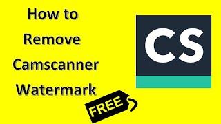 How To Remove Camscanner Watermark PDF in PC