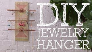 DIY Geometric Pattern Jewelry Hanger | HGTV