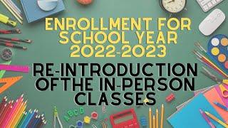 DepEd Official Enrollment Forms for School Year 2022-2023 I Free Download