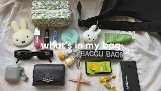 what's in my bag 2024  daily essentials, aesthetic