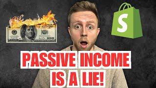 Passive Income Doesn’t Exist | High Ticket Dropshipping