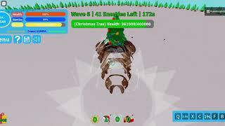 Attempting to solo Christmas Raid | Boku No Roblox: Remastered