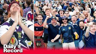 Tartan Army party as Stuttgart fanzone fills up ahead of Hungary game