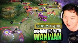 2023 Wanwan is back!! Playing Wanwan in Mythical Immortal Rank | Mobile Legends