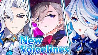 Lyney Voice lines!! Talks About Furina (Hydro Archon), Neuvillette, Clorinde & MORE | Genshin Impact