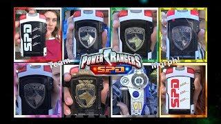 8 Ranger Team Morph (Power Rangers S.P.D.) *Fan Tribute / Retro Style*