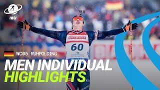 World Cup 24/25 Ruhpolding: Men Individual Highlights