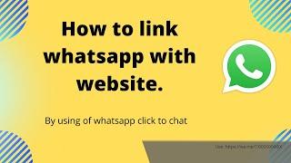 How to link whatsapp on html website | How to add whatsapp button in html website. HTML CSS