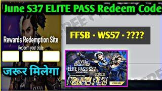 Free Fire New ELITE PASS Redeem Codes - 01 June Elite Pass Redeem Codes - Free Elite Pass To All