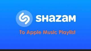 Shazam to Apple Music Playlist Shortcut Updated for iOS 17