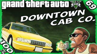 GTA V - ALL Downtown Cab Co. MISSIONS [100% GOLD Walkthrough]