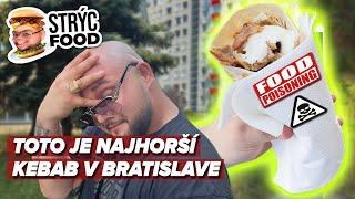 Strýc Food: Mix vhodný na hospitalizáciu. Najhorší kebab v Bratislave letel rovno do koša