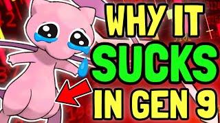 Why Mew FELL OFF in Gen 9 Competitive Pokemon Singles