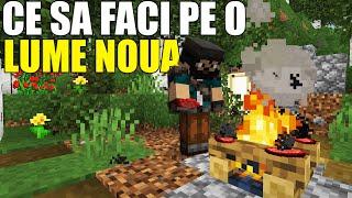 Ce sa faci cand Incepi o Lume Noua de Minecraft!