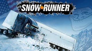 Ice Road Truckers but its a game... (Snowrunner)