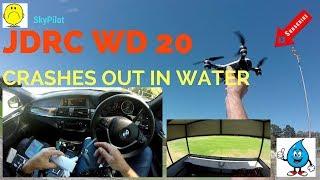 DJI SPARK Jr - JDRC JD20 - Range Water and WIND test EXTREME