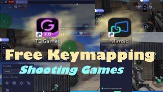 Screen Mirroring Apps with FREE Keyboard mapping | Shooting Games | TC GAMES vs MIRROID USB Control