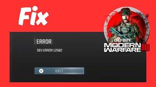 How to Fix Dev Error 12502 When Playing Offline Multiplayer in Call of Duty Modern Warfare III