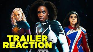 The Marvels Trailer REACTION! Second Bangle Found & First Thoughts!