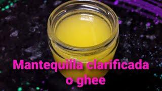 Ya no compro más mantequilla clarificada! Desde que aprendí a hacer ghee en casa, no me falta!