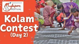 Mylapore Festival 2025 : Kolam contest (day 2) #kolamcontest #mylaporefestival2025 #mylapore