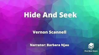 "Hide And Seek" by Vernon Scannell: IGCSE Analysis & Annotations! | Edexcel IGCSE English Revision