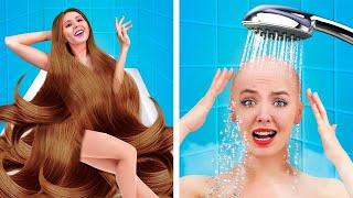 Тонкие vs густые волосы: безумные проблемы девчонок | Длинные vs короткие волосы от Ла-Ла Лайф