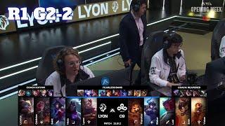 LYON vs C9 - Game 2 | Round 1 LTA North 2025 Split 1 | LYON vs Cloud 9 G2 full