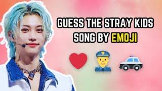 GUESS the STRAY KIDS SONGS by EMOJIS ️  ( K-Pop Quiz 2023 )