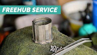 How To Service / Repair An Old Bicycle Freehub