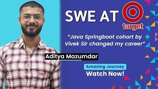 Secured SWE role at Target, India - Aditya sharing his Valuable Insights | Don't Skip