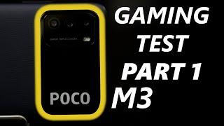 Gaming test - POCO M3 with Snapdragon 662 chipset | Genshin Impact | PUBG Mobile | COD Mobile