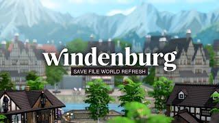 Windenburg Refresh! Save File Review | Sims 4 Get Together