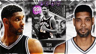 INVINCIBLE TIM DUNCAN GAMEPLAY! MR FUNDEMENTAL IS AN AMAZING PF IN NBA 2K22 MYTEAM!