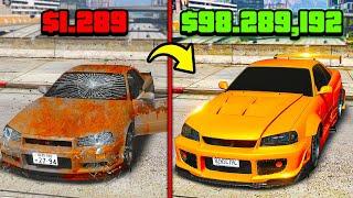 TUNANDO CARROS DE DRIFT DOS NPC NO GTA 5!!