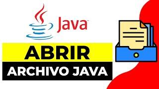 Como Abrir un Archivo Java (.jar) Sin Problemas 2024 | no me Deja Abrir .jar