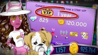 MSP GETTING 1 YEAR STAR VIP!!! *SOO CUTE!!!* 