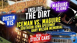 REAL STOCK CARS: Action-Packed THRILLER in Southern Iowa for the Gary Wilson Memorial!