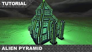 Minecraft Alien Pyramid Tutorial & Download Part 1