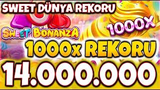 Sweet Bonanza 1000  Yeni Slot Oyunu  +14.000.000 MİLYON TL SWEET BONANZA DÜNYA REKORU !