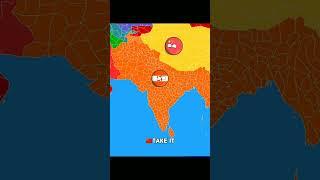 INDIA REVIVE AKHAND BHARAT AND CHINE FIGHT #countryballs #country