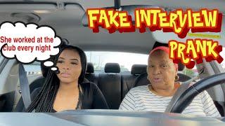 FAKE INTERVIEW PRANK ON MY MOM !!! ( HILLARIOUS REACTION!!) #prank #mom #funny