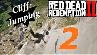 Cliff Jumping 2 (Ragdoll Showcase) - Red Dead Redemption 2