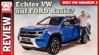 Neuer VW Amarok 2023 - Echter VW auf Ford-Basis | Meine Studio-Sitzprobe im Ranger-Bruder