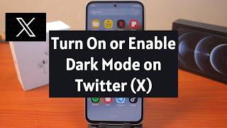 How to Turn On or Enable Dark Mode on Twitter (X)