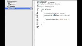 C# (CSharp):-Main Method in C#