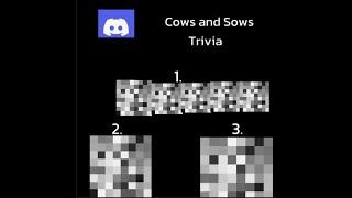 Cows and Sows Trivia Ft. @Fishi16